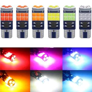 Ampoule LED T10 15 SMD W5W 194 501 Canbus sans erreur pour éclairage intérieur de voiture, puces 3030, blanc pur, pour tableau de bord, 12V DC - Product Image 6