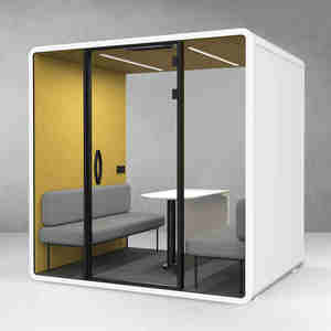 Personnalisés Confidentialité Pods <span class=keywords><strong>de</strong></span> <span class=keywords><strong>Bureau</strong></span> Acoustique Insonorisé Cabine Téléphonique Conteneur Maison <span class=keywords><strong>de</strong></span> <span class=keywords><strong>Bureau</strong></span> - Product Image 5