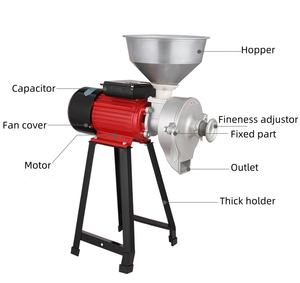 Yüksek kapasiteli küçük elektrikli süt ve toz kepekli tahıllar değirmeni mısır pirinç fıstık öğütme değirmeni süt tereyağı yapma makinesi - Product Image 3