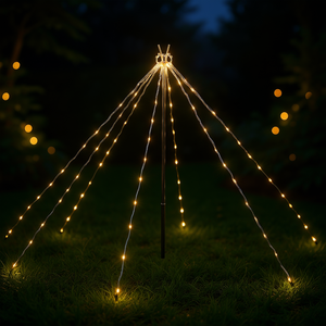 LED <b>Tree</b> Light Strings Warm White Metal 25000 Hours IP65 Outdoor <b>Lighting</b> - Product Image 2