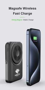 พาวเวอร์แบงค์ไร้สายระบบแม่เหล็กไร้สายมี2สาย10000มิลลิแอมป์ที่ปลอดภัยชาร์จเร็ว PD <span class=keywords><strong>powerbank</strong></span> สำหรับ <span class=keywords><strong>iPhone</strong></span> 16 15 14 <span class=keywords><strong>13</strong></span> <span class=keywords><strong>PRO</strong></span> <span class=keywords><strong>MAX</strong></span> - Product Image 3