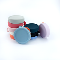 Porte-monnaie unisexe en silicone écologique avec logo personnalisé, style simple, fermeture éclair, étui portable étanche pour écouteurs