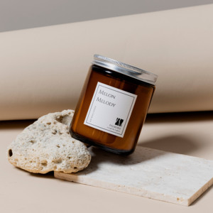 Vela de Cera de Soja con Aroma a Melón - Product Image 1