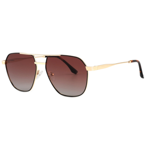 Unisex Pilot Sunglasses Full Rim Oval Metal Frame UV400 Protection Comfortable for <b>Driving</b> Adult - Product Image 5