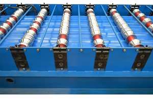 저렴한 가격 맞춤형 금속 지붕 제작 기계 유약 타일 롤 성형 기계 - Product Image 3