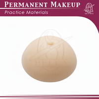 Maquillage Permanent 3D Sein Pratique Pad Peau Silicone Sein Plaque Faux Seins Mastectomie Prothèse Silicone Sein Moule 3D
