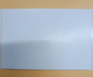 Personalizado 100mm de ancho x 150mm de longitud Base de rejilla blanca Placa de cobre Adhesivo de papel Etiqueta adhesiva a prueba de aceite Plástico personalizado - Product Image 3