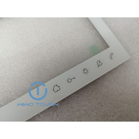 7 Zoll Anti-Fingerabdruck Kapazitives Touchpanel mit Hochhelligkeits-LCD für Digitale Menüs