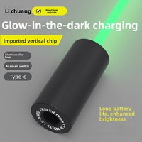 Luminous TRACER : Boules d'aluminium fluorescentes rechargeables, décorations lumineuses pour Airsoft, effet flamme, qui brillent dans le noir