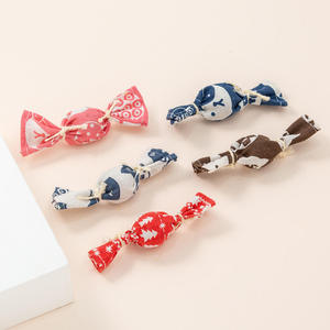Wholesale Cute Bite-Resistant <b>Cat</b> Chew Toys Candy Design with Catnip Interactive <b>Plush</b> Pet Supplies for Christmas - Product Image 3