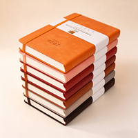 A5 Leder-Ringbuch Anpassbares Notizbuch mit Niedlichem Design und Feiner Verarbeitung für Studenten