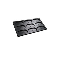Petit moule à pain rectangulaire en acier alu antiadhésif, résistant au four, écologique, pour restaurants