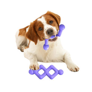 Produttore all'ingrosso fornitore di animali domestici masticare giocattoli tpr in schiuma di cane viola - Product Image 2