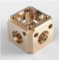 Composants miniatures usinés par CNC de haute précision, petites pièces métalliques pour la fabrication de prototypes d'instruments optiques et de dispositifs médicaux