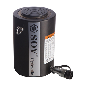 Nouveau vérin hydraulique en acier à simple effet ENERPAC 700Bar HCG-2506 de 250T pour levage et traction - Product Image 1