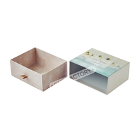 Boîte à tiroirs rigide personnalisée Emballage en carton élégant pour enveloppes, cartes de vœux, invitations et coffrets cadeaux