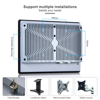 PC industriel étanche IP65 à écran tactile 17 pouces Intel J6412 sans ventilateur, très demandé