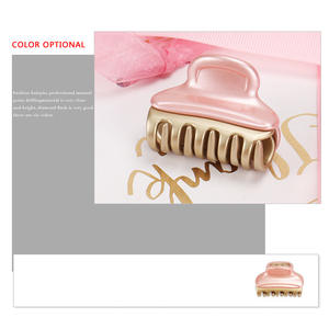 Fermaglio per Capelli Medio in Acetato Piatto Serie Wangdom Stile Alexander France HONEY FLOWER - Product Image 3