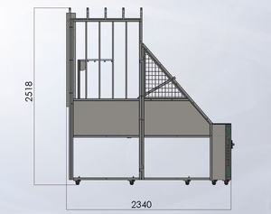 Macchina da Basket Arcade Pieghevole a Monete JOY FUNPLAY, Compatta <span class=keywords><strong>e</strong></span> Portatile per Luoghi di Intrattenimento - Product Image 5