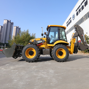 รถตักล้อยางขนาดเล็ก 2.5 ตัน ขับเคลื่อน 4 ล้อ ระบบไฮดรอลิก พร้อมบุ้งกี๋ 4 in 1 สำหรับงานฟาร์ม สวน และงานวิศวกรรมขนาดเล็ก - Product Image 1