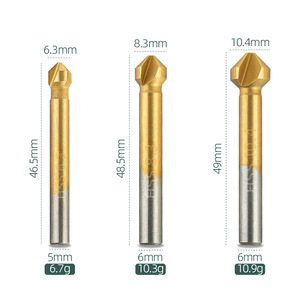 Herramienta de Biselado Yunbei Yb de 8 mm, 10 mm, 12,4 mm, 16,5 mm, 20,5 mm, Alta Precisión para Corte de Piezas Metálicas - Product Image 5