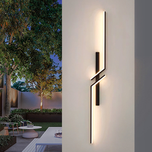 Lampada da <span class=keywords><strong>Parete</strong></span> Solare <span class=keywords><strong>per</strong></span> Esterni IP65 Impermeabile, <span class=keywords><strong>per</strong></span> Cortile, Villa, Negozio di Abbigliamento, Decorazione Ingresso, Lampada da <span class=keywords><strong>Parete</strong></span> in Alluminio - Product Image 1