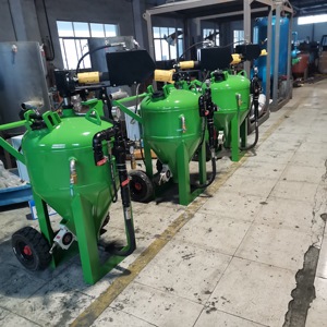 Dustless Sand <strong>Blaster</strong> with Mobile Wheels - Product Image 3