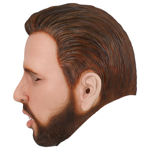 Máscara Realista de Hombre para Cosplay, <span class=keywords><strong>Disfraz</strong></span> de Superhéroe, Navidad, Adulto, Látex, Máscara Facial Completa, Regalo, Accesorios de Fiesta, Divertido - Product Image 4
