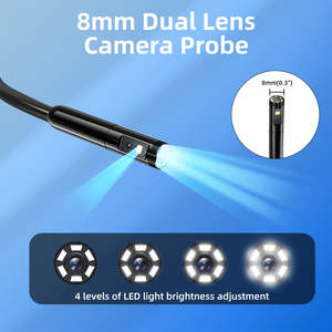 Cámara de Inspección de Tuberías a Prueba de Agua con Pantalla de 4.5 Pulgadas, Cámara Endoscópica Industrial de 8mm con Batería de Litio de 2500mAh, Precio de Fábrica - Product Image 4