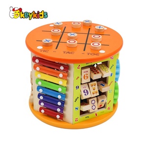 New Arrival Educational Wooden Kids <strong>Activity</strong> <strong>Cube</strong> with Xylophone W11B153C - Product Image 5