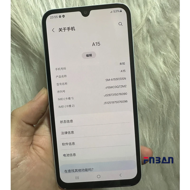 Promotional Products Original Mobile Phones A15-Deca Core 6.5" AMOLED Android 14 Multi-Language (French/Spanish/English)