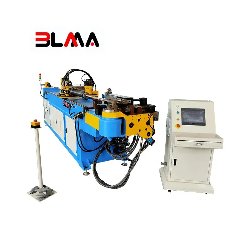 3d cnc rolling bending machine DW 50CNC 2A 1S hydraulic refrigeration pipe bender steel tube bending machine