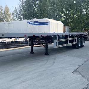Nhà Máy Giá Mới Màu Xanh Lá Cây Tùy Chỉnh 12M 2 3 Trục 20ft <span class=keywords><strong>40ft</strong></span> Phẳng <span class=keywords><strong>Container</strong></span> Khung Xe Giường Phẳng Thấp Máy Xúc <span class=keywords><strong>Semitrailer</strong></span> Phẳng - Product Image 6