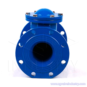 Giá tốt tùy chỉnh kích thước EPDM + wcb đĩa gang sắt dễ uốn loại mặt bích bóng kiểm tra van - Product Image 6