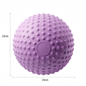 Antislip Customizable Pilates Fitness Yoga <b>Ball</b> PVC 25cm Diameter Yoga <b>Ball</b> <b>Massage</b> With Raised Dots - Product Image 2