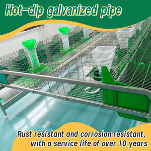 12 Kapılı Anne Tavşan Yetiştirme Kafesi, Yuvalama Kutulu Tavşan Besleme Sistemli Tel Örgülü Tavşan Üretici Kafesi - Product Image 3