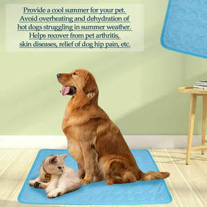 Esterilla de verano para perros y gatos, colchón con autoenfriamiento, cojín para mantener la cama fresca - Product Image 6