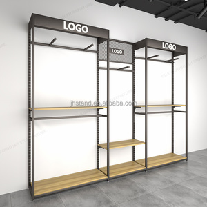 Espositore per showroom in altezza regolabile per <span class=keywords><strong>uomo</strong></span> in legno negozio al dettaglio infissi negozio sport interior design con il miglior prezzo - Product Image 1