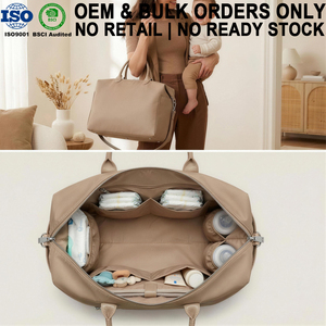 <span class=keywords><strong>Sac</strong></span> à langer multifonctionnel <span class=keywords><strong>de</strong></span> grande capacité pour maman, fabriqué par <span class=keywords><strong>le</strong></span> fabricant OEM, imperméable, léger, en nylon, pour les soins du bébé - Product Image 1