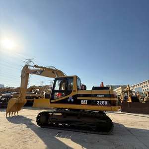 Excavatrice Caterpillar Cat320b d'occasion 20 tonnes du Japon, moteur de pompe, capacité de godet 1,2 m³, avec rapport inclus - Product Image 3