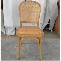 Chaise en rotin massif durable pour mariage et fête, vente chaude