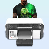 Produsen mesin cetak 16 tahun grosir pencetak kaus 3d Printer Dtg 8 warna dengan kepala cetak I3200