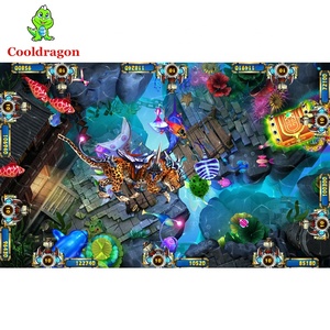 Table de jeu de pêche CoolDragon pour 8 joueurs, 86 pouces, série Ocean King 3, Leopard <span class=keywords><strong>Strike</strong></span> CD-001-059, prise US, version anglaise, métal - Product Image 3
