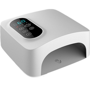 Lampe de séchage pour ongles 15600 mAh 72 W, sécheuse à gel, avec capteur, 4 minuteurs, professionnelle, sans fil - Product Image 4
