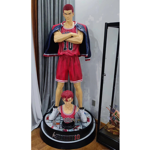 Estatua de resina de tamaño real animación Slam Dunk Master Blood jugador de baloncesto grupo Hanamichi Sakuragi figura de acción - Product Image 5