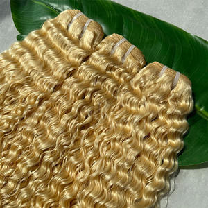 Vente chaude de haute qualité 100% birman bouclés Double trame Extensions de cheveux cuticules alignés faisceaux de cheveux humains - Product Image 3