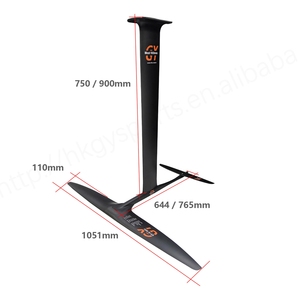 บอร์ดฟอยล์ปีกด้านหน้าทำจากคาร์บอน GY1051แบบใหม่สำหรับทุกเพศน้ำทะเล efoil กระดานโต้คลื่นไฟฟ้าพลังน้ำ wingfoil - Product Image 3