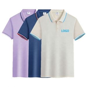 Custom Cheap Smooth Cool Fabric Poly Cotton Materials Polo T Shirts Short <b>Sleeve</b> Men's Polo Shirts - Product Image 1