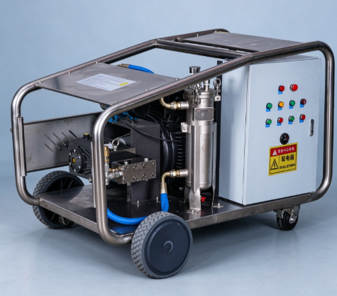 Industrial 1000 Bar Ultra High Pressure Water Jet Cleaning Machine for ...