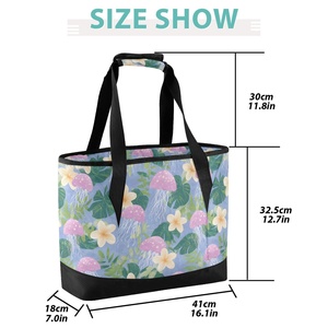 Grand sac isotherme écologique pour courses, épicerie et pique-nique, personnalisable sur demande - Product Image 4